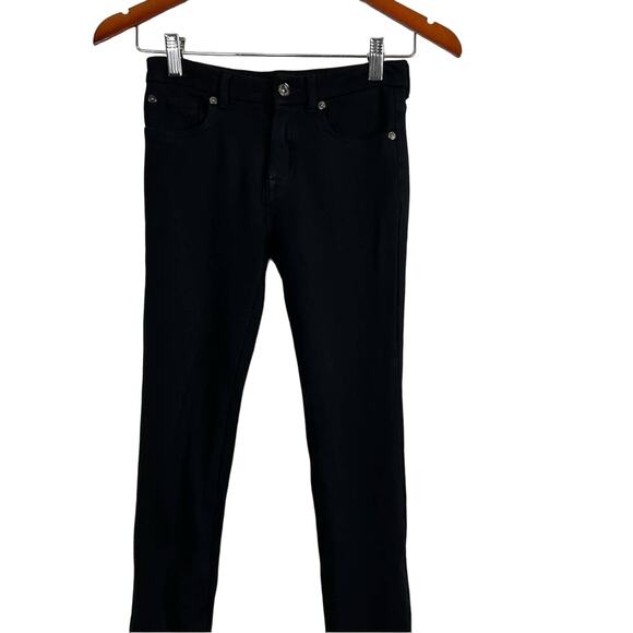 7 for all Mankind Big Kids Black Skinny Jeans Size 14 - Picture 4 of 7